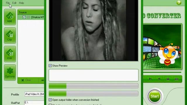 AVI to iPad converter смотреть онлайн