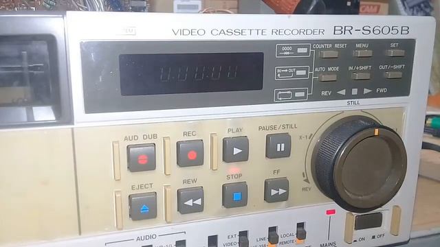 Victor/JVC BR-S605 Reel motor problem repair смотреть онлайн