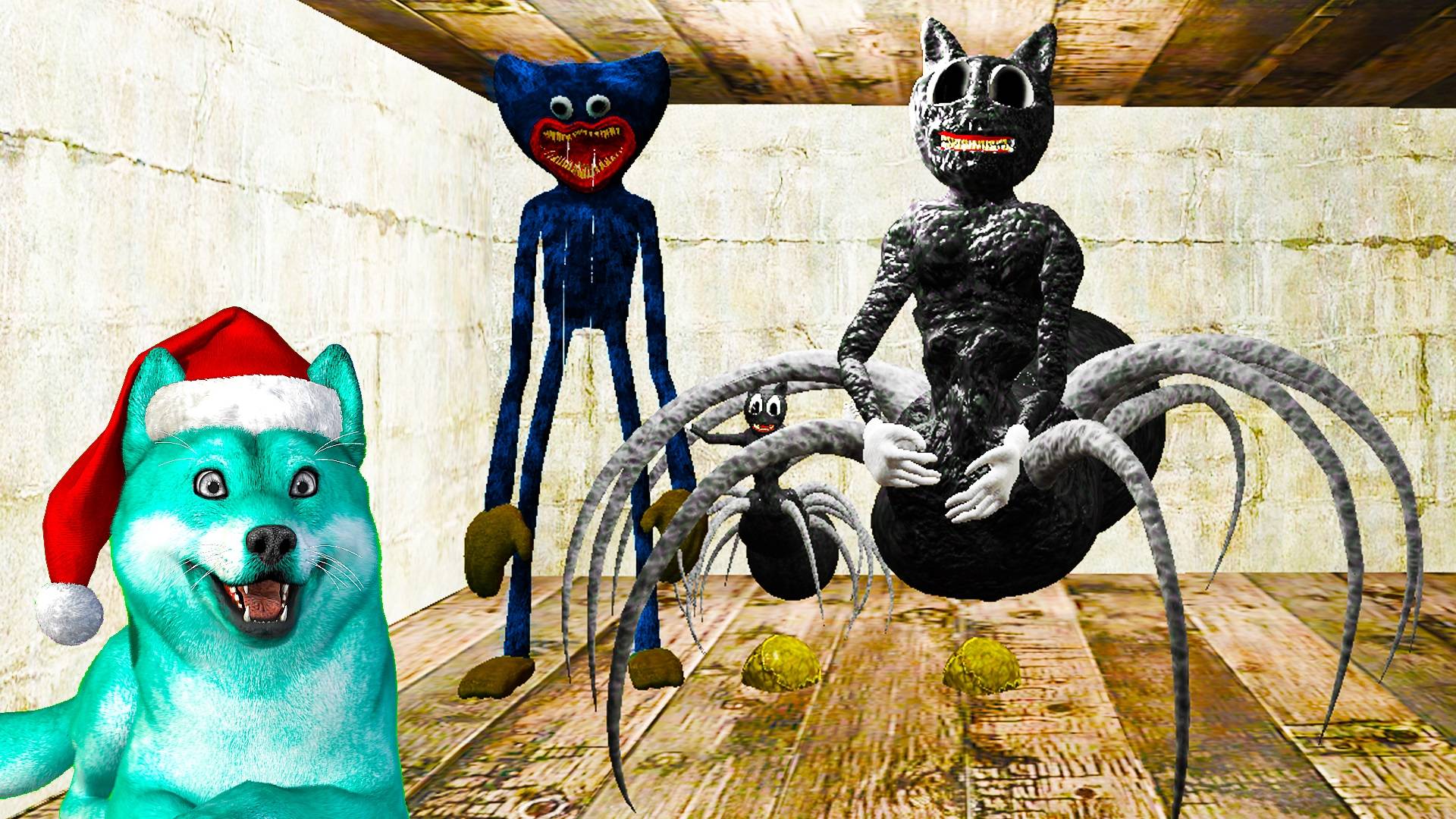 Мы нашли паука мультяшный кот и хагги вагги в гренни онлайн смотреть онлайн