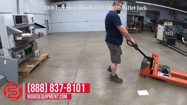 2008 Interthor Thork-Lift 3300lb Pallet Jack смотреть онлайн