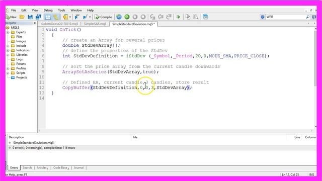 MQL5 Tutorial - Simple Standard Deviation EA with MQL5 смотреть онлайн