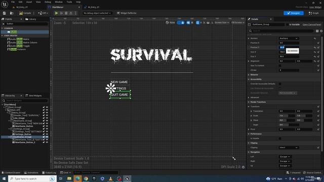23 - Creating A Survival Game Start Level Menu смотреть онлайн