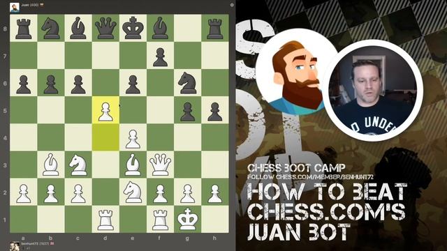 How to Beat Chess.com's Juan Bot (400 rating) смотреть онлайн