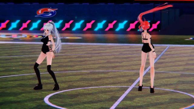 ≡MMD≡ HakuxLukaxUNIxIA - Je Sais Pas Danser [4KUHD60FPS][Sub Esp / Eng]