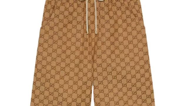Shorts in tela GG The North Face x Gucci (Aliexpress) смотреть онлайн