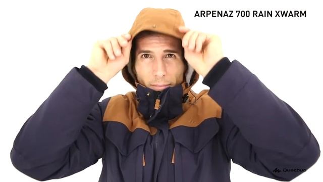 МУЖСКАЯ ПОХОДНАЯ ПАРКА RAIN X WARM 700 QUECHUA смотреть онлайн