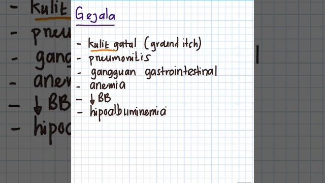 ANKILOSTOMIASIS (Infeksi Cacing Tambang/ Hookworm) смотреть онлайн