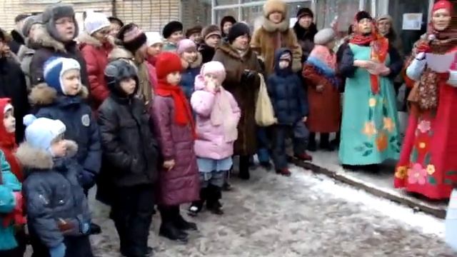 "Широкая масленица3" в Центральной библиотеке г. Видное смотреть онлайн