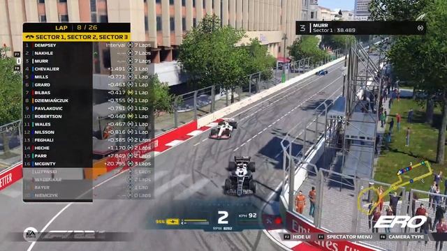 F1 22 - ERO PC F1 - S9 R8 - AZERBAIJAN GP смотреть онлайн