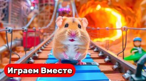 ОГРОМНЫЙ ЛАБИРИНТ с ЛОВУШКАМИ для ГЕНИАЛЬНОГО ХОМЯКА ! Видео для детей