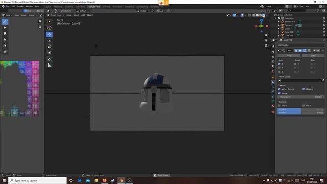 Clone trooper helmet blender animation смотреть онлайн