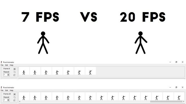 AMAZING 4th GRADE | 🎞 ANIMATION COMPARISON OF LOW FPS VS HIGH FPS (7 FPS vs 20 FPS) смотреть онлайн
