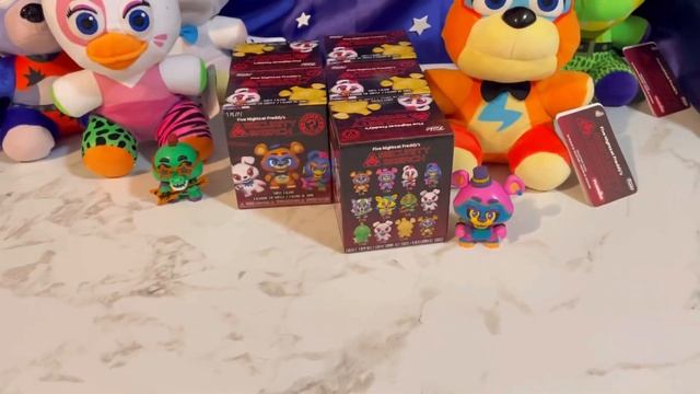 FNAF toy hunting + FNAF Security Breach mystery minis unboxing! смотреть онлайн