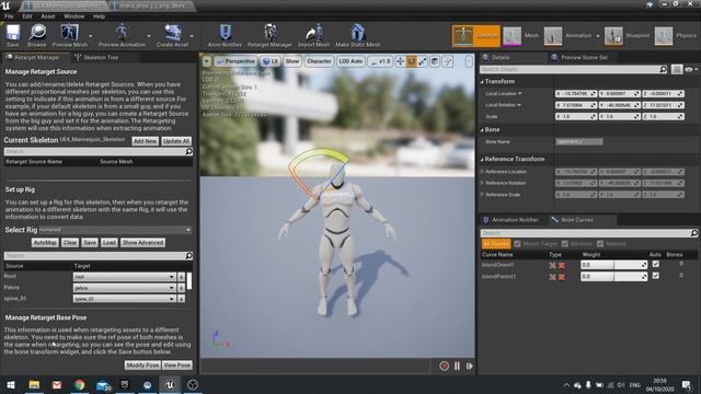 Unreal Engine 4 Tutorial - Retargeting смотреть онлайн