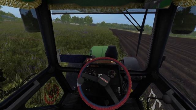 [РП] ОЧЕНЬ ТЯЖЕЛАЯ ПАХОТА НА ТРАКТОРЕ МТЗ 82.1 ДО САМОЙ НОЧИ! Farming Simulator 17 смотреть онлайн
