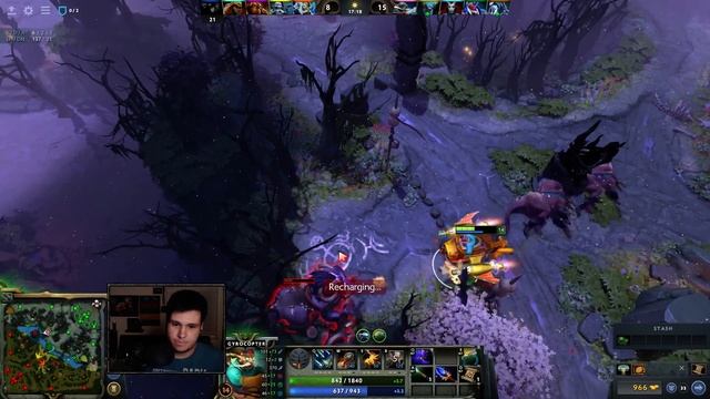 Dota 2 | RAMPAGING FLYING TANK!! | Baumi plays Gyrocopter смотреть онлайн