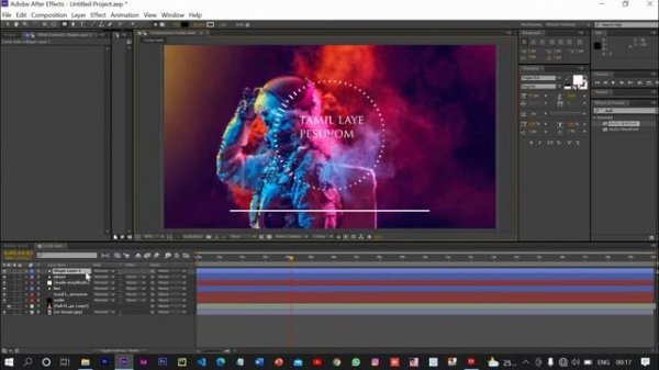 #16 AUDIO SPECTRUM EFFECT IN AFTER EFFECTs