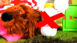 Пупсик БЕБИ БОН и Домашние животные на ферме! - Весёлые игры для детей. Мультики с игрушками