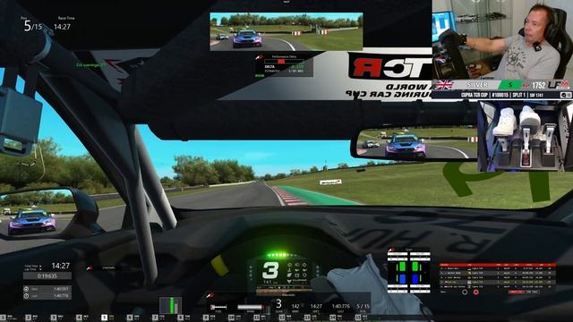 Assetto Corsa LFM Seat Cupra TCR Oulton Park What a Race! смотреть онлайн