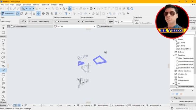 | Archicad Tutorial | - | Secret Railing tutorial to Rendering in Archicad 26 | 3D CAD | rkvideo1 | смотреть онлайн