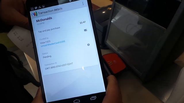 Google wallet tap to pay . Nexus 5 смотреть онлайн