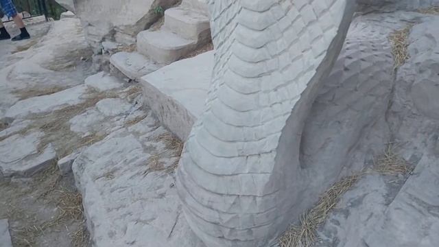 Встреча с автором каменных скульптур Ильфиром Хайруллиным в Кушнаренково смотреть онлайн