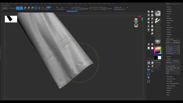 Brush: 40 Cloth Details - Decorative Clothes + Alpha Vol03 + Video Tutorial || Intro смотреть онлайн