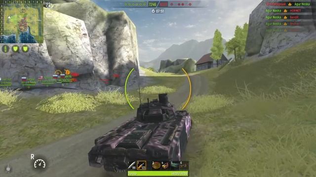 War of Tanks World Tank War HORNET смотреть онлайн