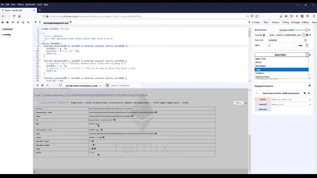 how to deploy smartcontract using remix and metamask смотреть онлайн