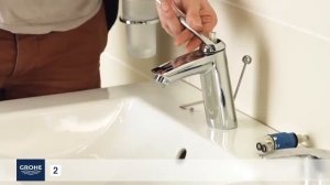 Инструкция по замене картриджа в смесителе для раковины GROHE