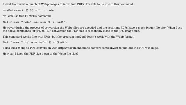 Convert Webp To PDF