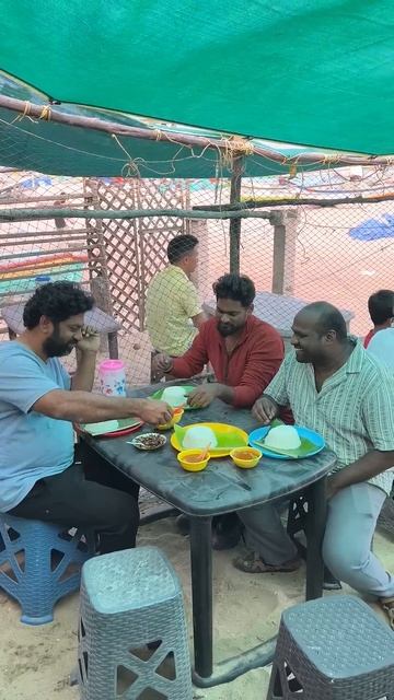 💥 70/-Rs Unlimited Meals | பாண்டிச்சேரி Serenity Beach மதுரம்மாள் கடல் மீன் உணவகம் ⁉️ #shorts смотреть онлайн