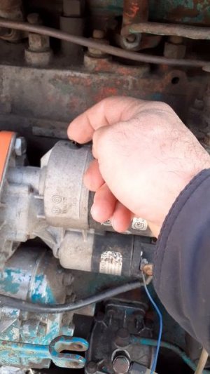 Из-за чего зимой, не работает стартер, на тракторе ЮМЗ Экскаватор.