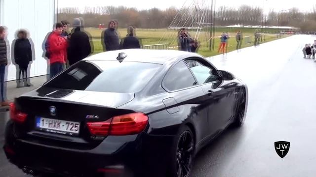 2015 BMW M4 F82 Coupe Exhaust Sounds! Small Revs & Accelerations! смотреть онлайн