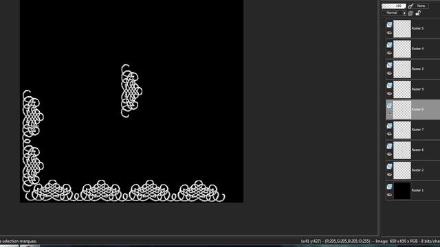 Corel Paint Shop Pro X3 - Renda Richelieu смотреть онлайн