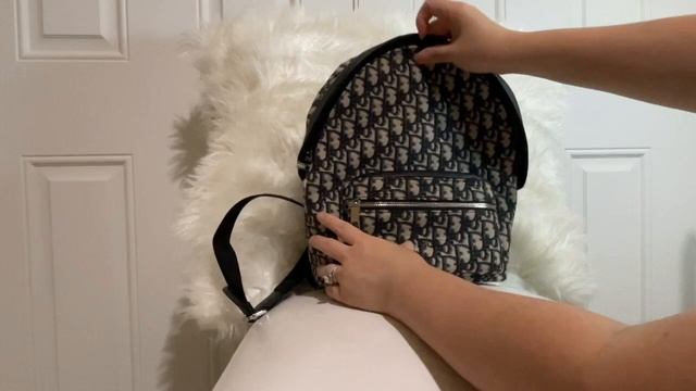 Dior mini Backpack Review смотреть онлайн