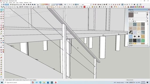 Vray for Sketchup | Exterior Visualization 11 | Off grid house part 1 смотреть онлайн