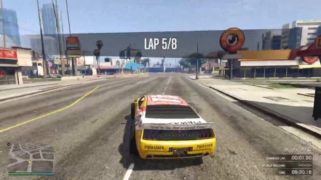 F1 Tyre Testing - Pisswasser Dominator - GTA Online смотреть онлайн