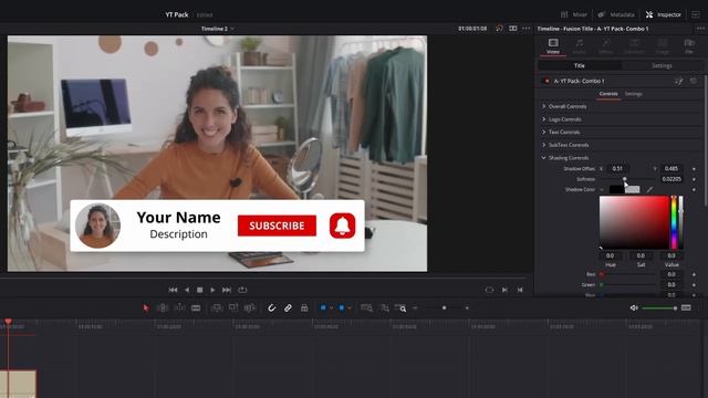 Youtube Template Pack for DaVinci Resolve (Download) смотреть онлайн