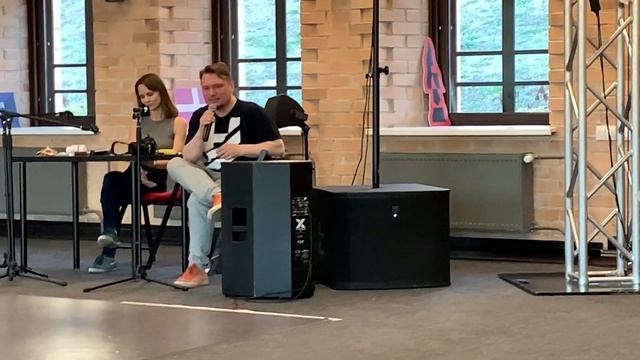 SIMV Lab "Градиенты тишины", симультанный перформанс. Обсуждение, фрагмент. смотреть онлайн