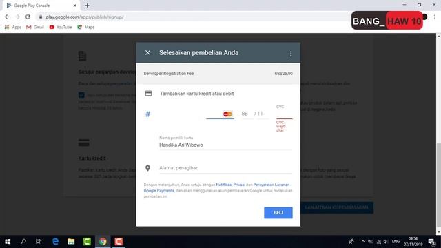 Cara daftar developer Google Play Lengkap смотреть онлайн
