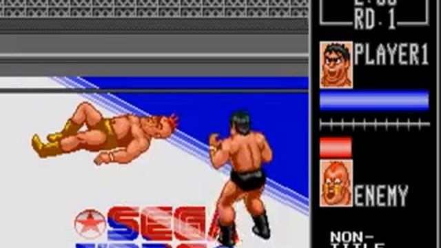 Wrestle War - (Sega Genesis/Mega Drive) смотреть онлайн