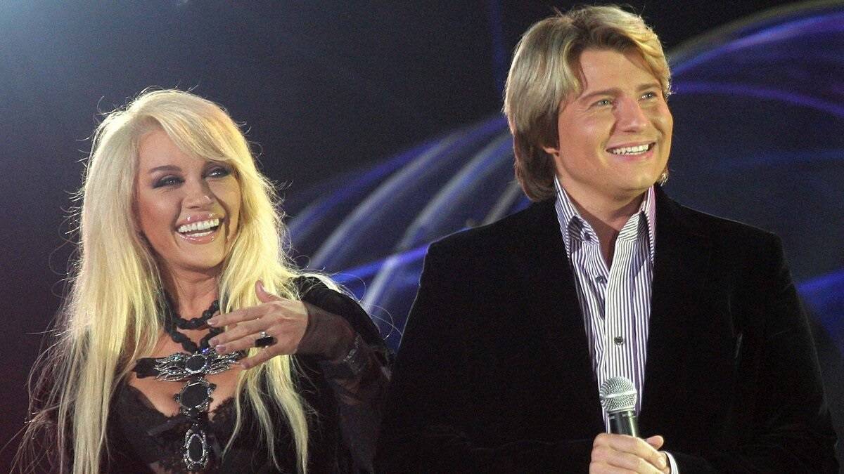 Николай Басков И Таисия Повали - Снегом Белым смотреть онлайн