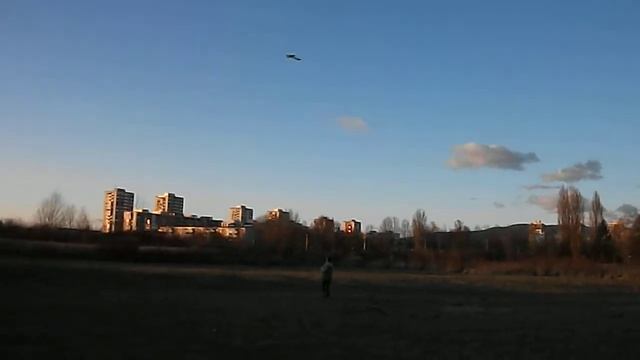 Depron electro RC 3D model plane (w. 3S LiPo, brushless motor) flight no. 2 смотреть онлайн