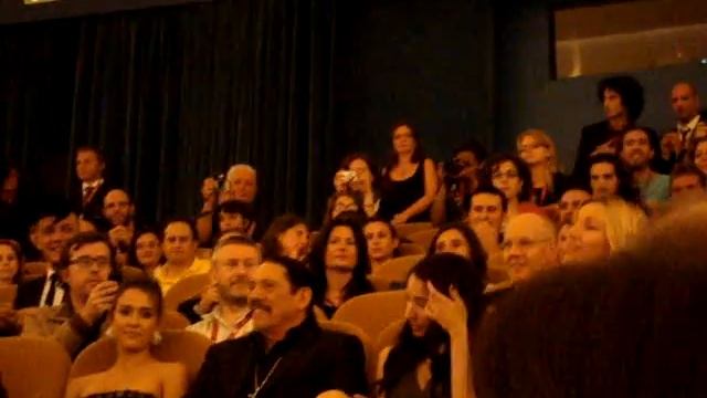 Part 2/5 "Machete" Venice Venezia Film Festival Robert Rodriguez, Danny Trejo, Jessica Alba смотреть онлайн