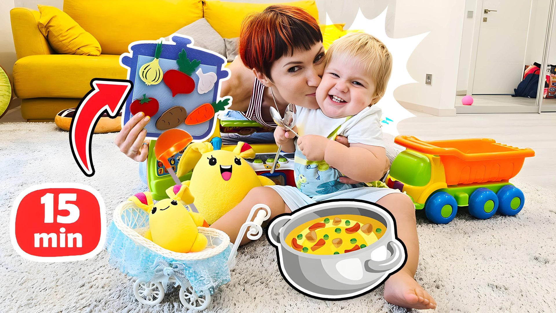 Игрушки поют песенки для малышей. Сборник веселых музыкальных видео смотреть онлайн