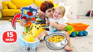 Игрушки поют песенки для малышей. Сборник веселых музыкальных видео