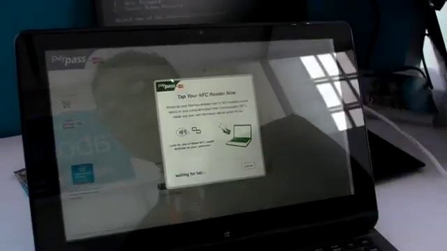 MasterCard's NFC PayPass For Ultrabooks: Tap Your Palmrest To Pay