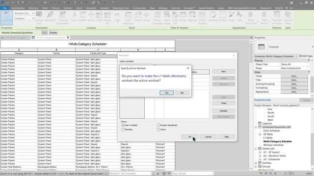 Worksets | Revit Tutorial смотреть онлайн