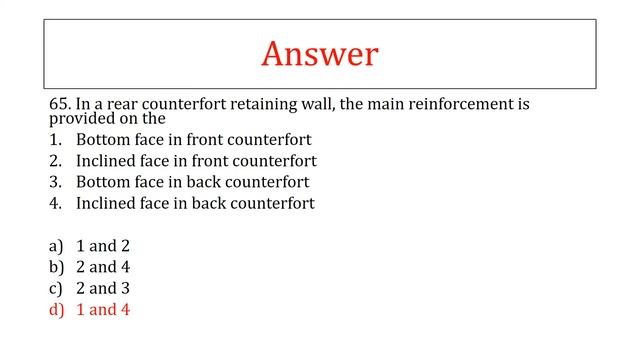 Reinforced Cement Concrete (RCC) || 61 to 70 || SSC JE & All States AE & JE смотреть онлайн